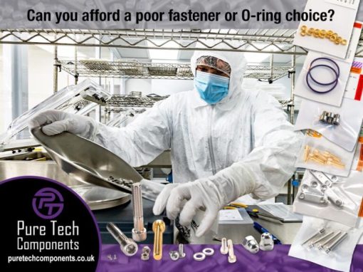 Can you afford a poor fastener or O-ring choice? - Pure Tech Components