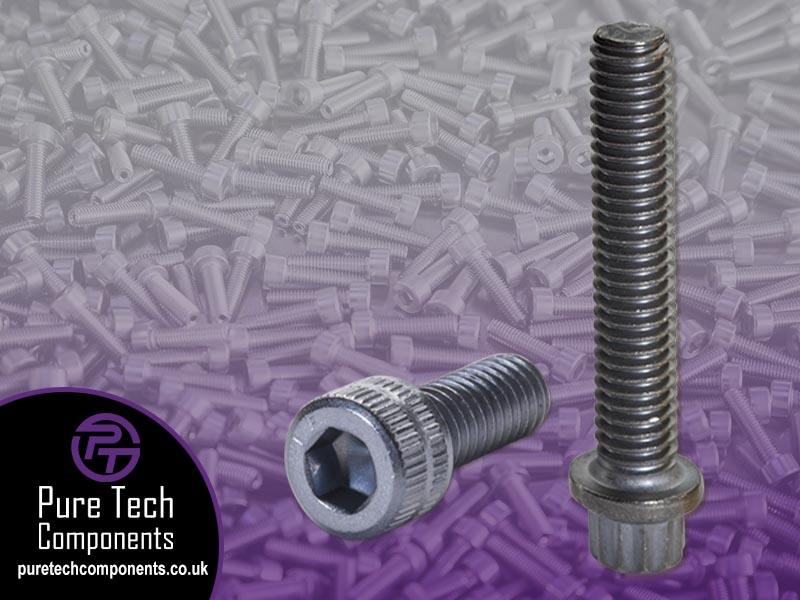 MOS2 coated fasteners